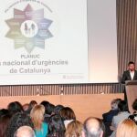 El conseller de Salud, Antoni Comín, fue el encargado de presentar el plan para el servicio de urgencias.