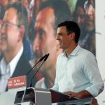 El secretario general del PSOE, Pedro Sánchez, el pasado viernes
