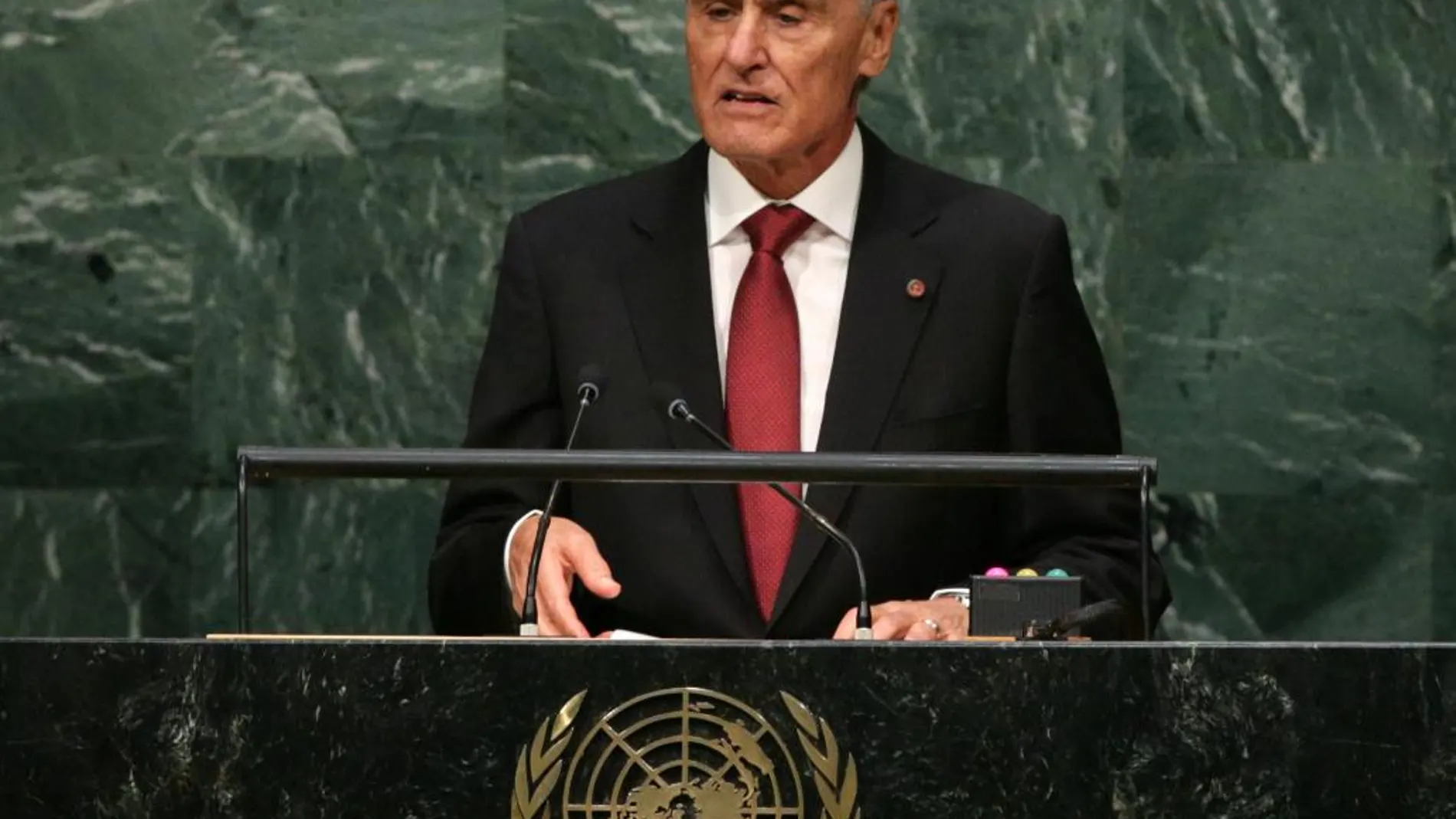 El presidente portugués, Aníbal Cavaco Silva.