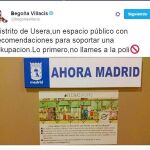 Ahora Madrid insta a no avisar a la Policía en caso de «okupación»