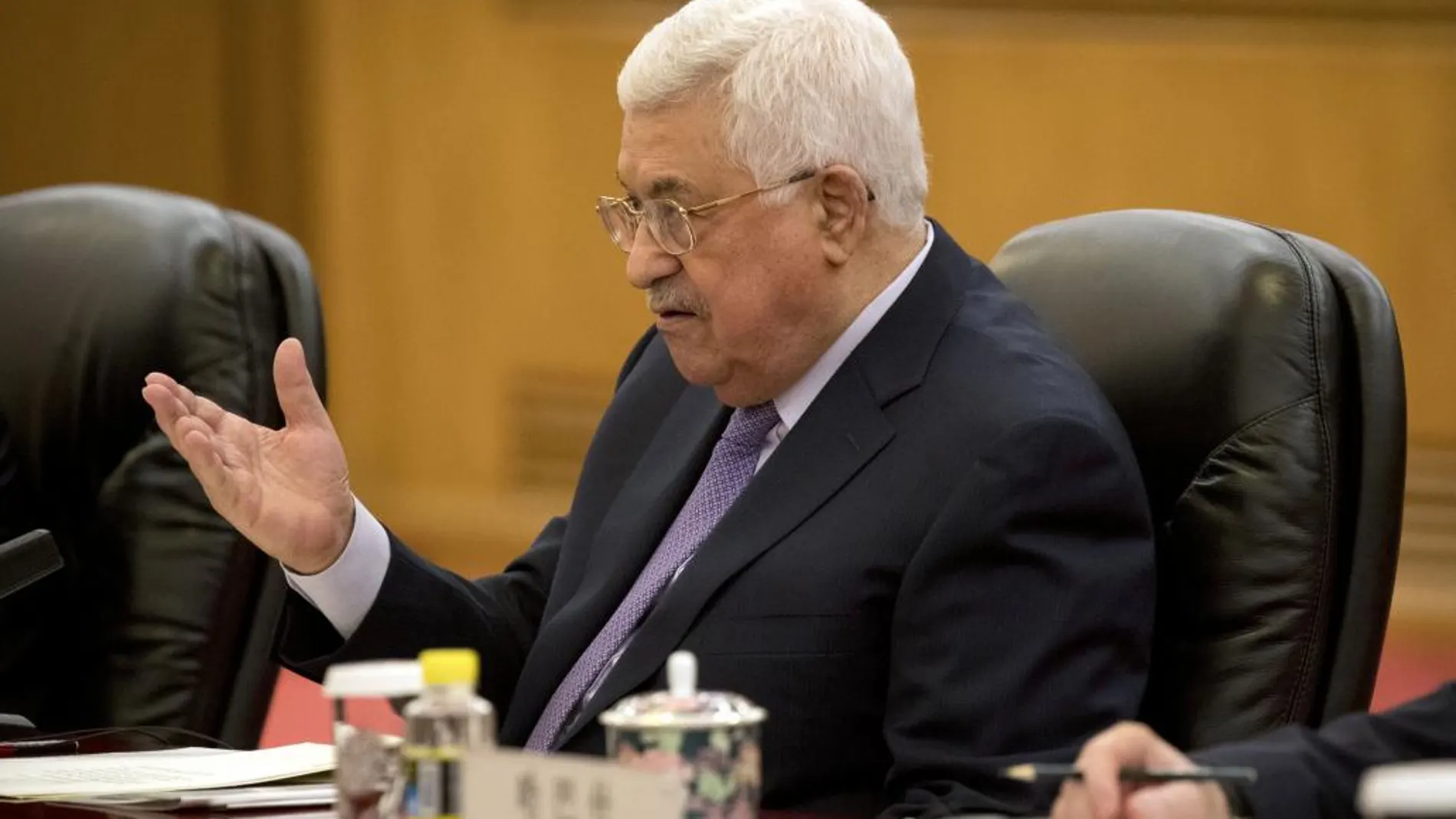 El presidente palestino, Mahmud Abás, en una imagen de archivo