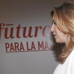 La presidenta de la Junta de Andalucía, Susana Díaz