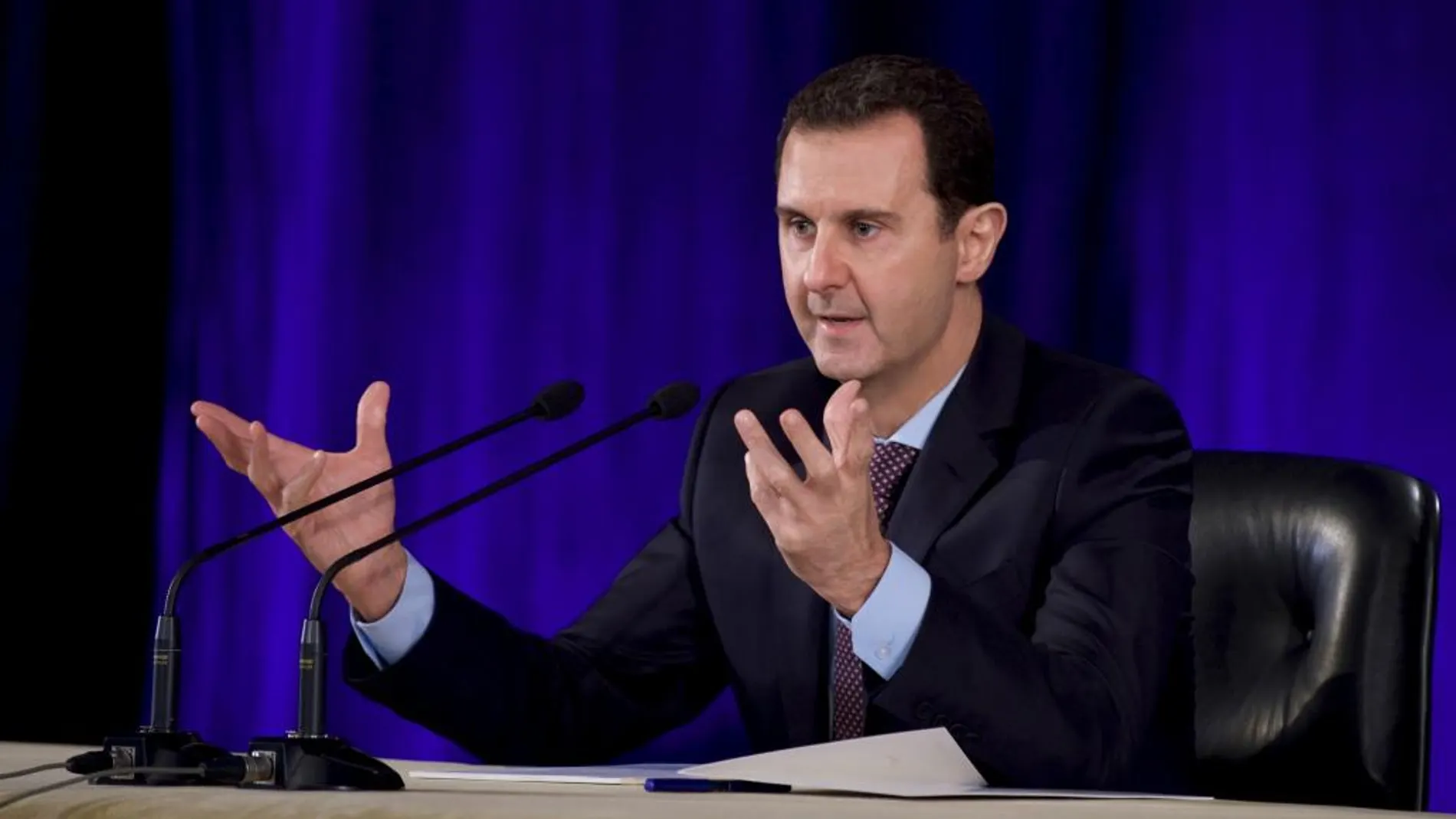 El presidente sirio Bashar al-Asad