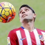 Augusto, en su presentación con el Atlético