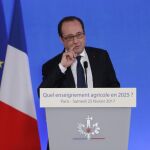 El presiente francés, François Hollande
