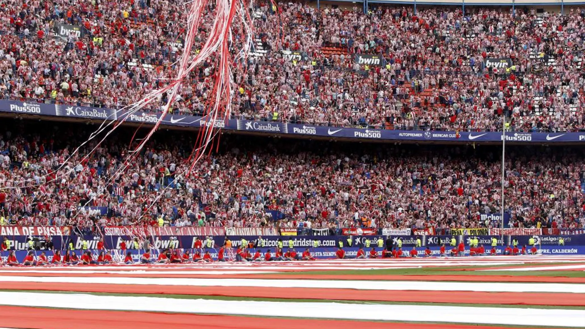 Imagen de Estadio Vicente Calderón del pasado fin de semana