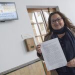 La parlamentaria Carmen Prieto