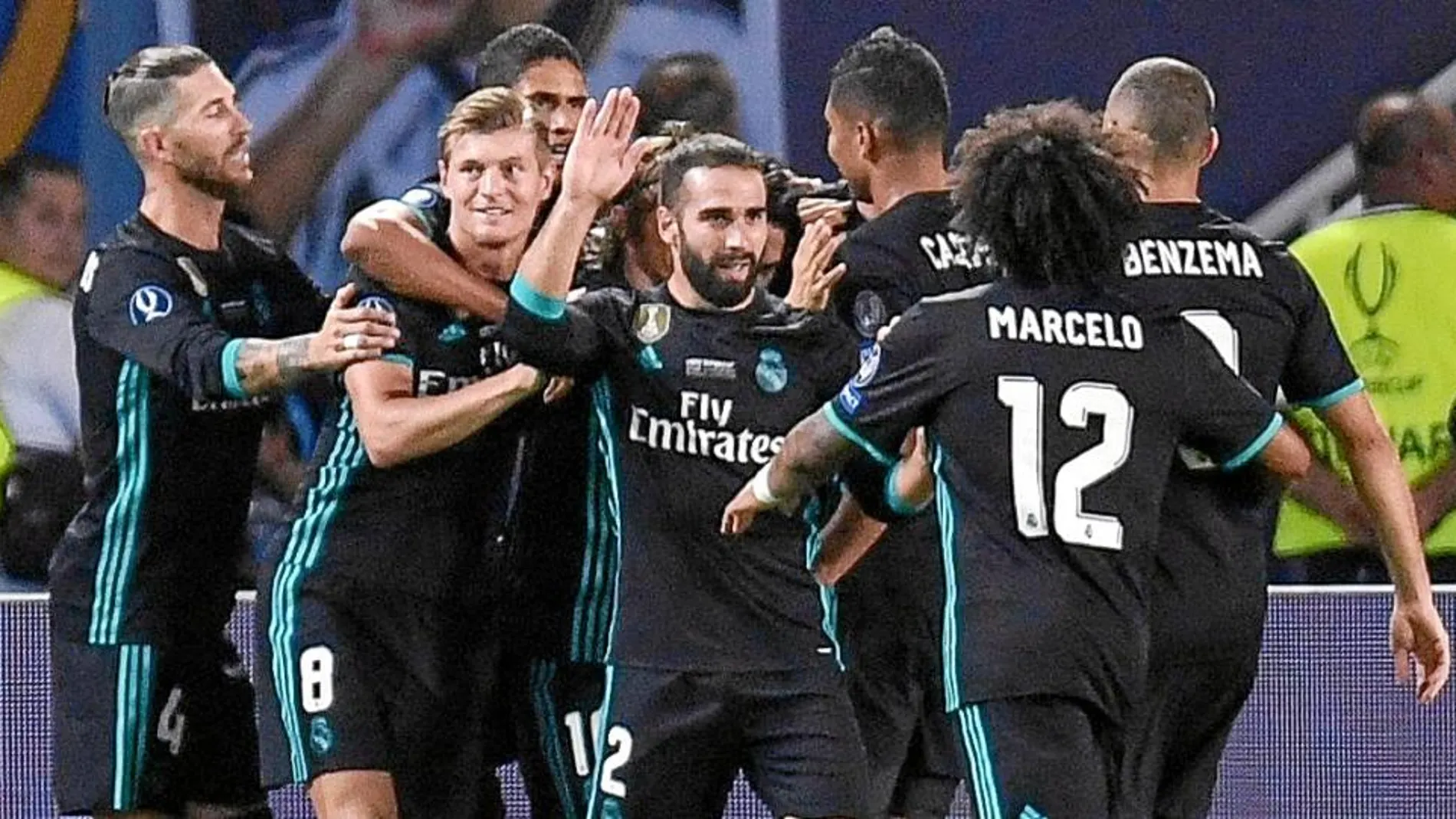 Partido de la Supercopa Real Madrid contra el Manchester retransmitido por Antena3 el 8 de agosto