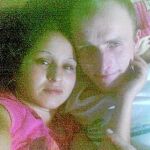 Foto de la pareja en Facebook