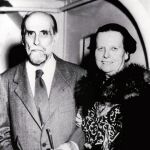 El Nobel Juan Ramón Jiménez junto a Zenobia Camprubí, su esposa