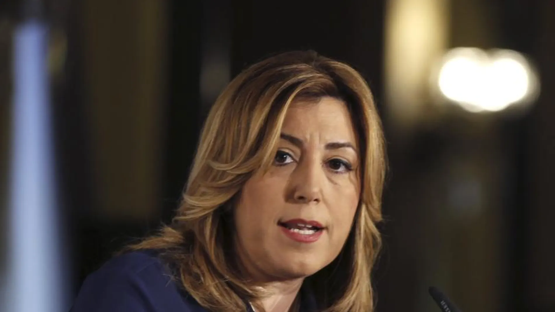 La presidenta de la Junta de Andalucía, Susana Díaz