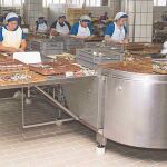 Imagen de una industria conservera gallega