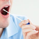 Un análisis de saliva