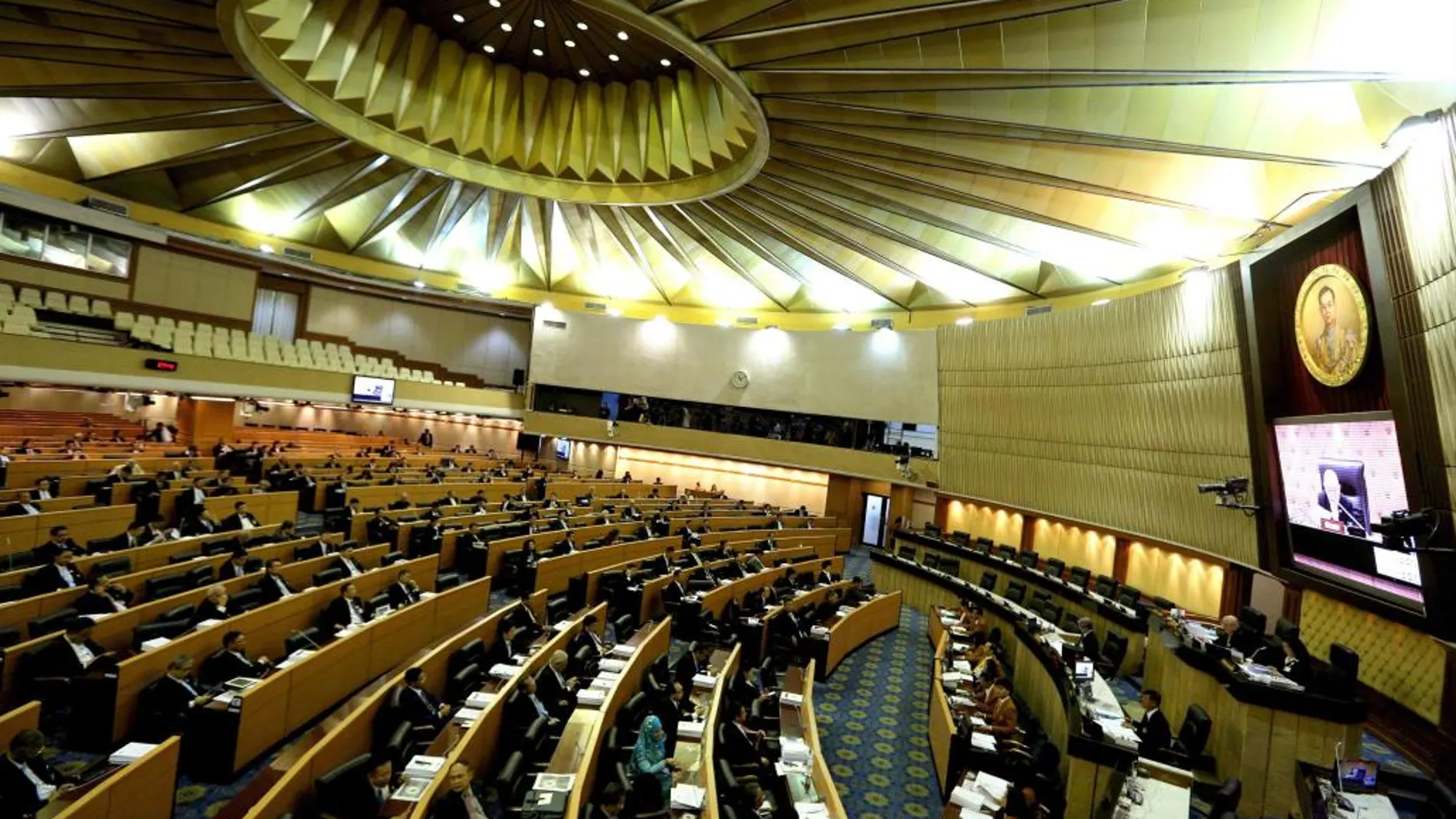 Parlamento tailandés en Bangkok