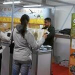 Expositor de Castilla y León en la Feria FIO de Extremadura