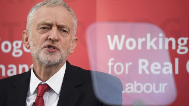 El líder del Partido Laborista, Jeremy Corbyn
