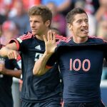 Robert Lewandowski suma ya 101 goles en la Bundesliga