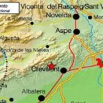Registrado un terremoto de 3,4 en la escala Richter en Crevillent