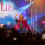 Kylie Minogue, da el pistoletazo de salida a la Navidad en Londres