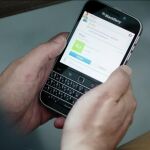 Un dispositivo BlackBerry Classic