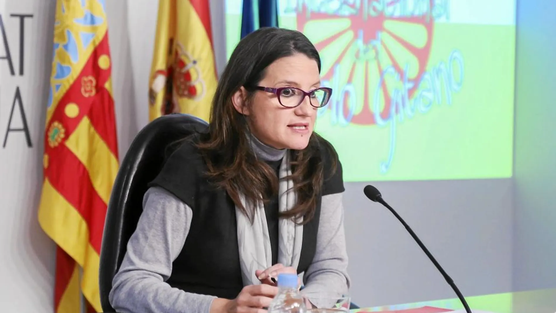 La vicepresidenta y portavoz de la Generalitat, Mónica Oltra