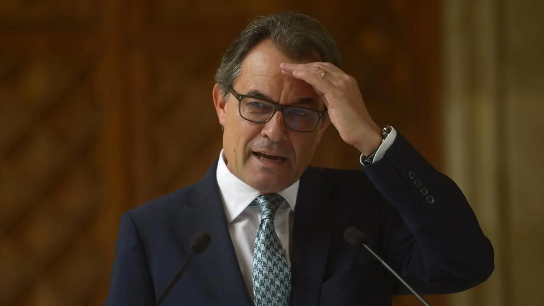 El líder de CDC Artur Mas
