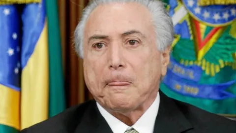 «Yo soy producto de la Constitución», dijo Temer, ayer en un discurso