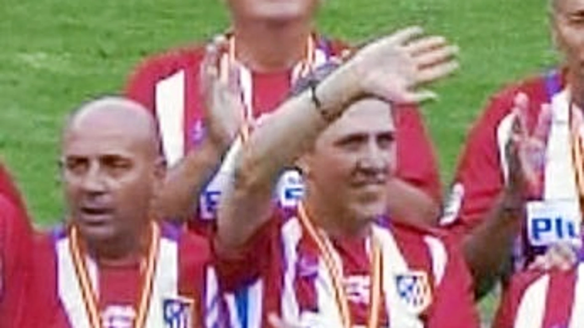 Jorge D’Alessandro (arriba) fue entrenador del Atlético