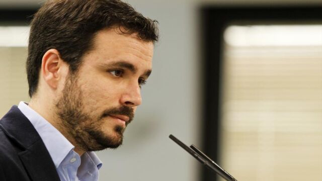 El coordinador federal de IU, Alberto Garzón.