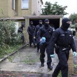 Imagen de archivo de una redada en Alemania contra el terrorismo islamista