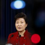 Fotografía de archivo de la expresidenta surcoreana Park Geun-hye, más conocida como la «Rasputina»