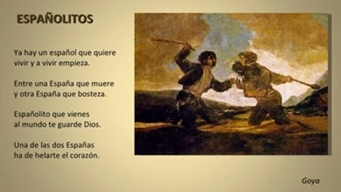 Otra vez las dos Españas