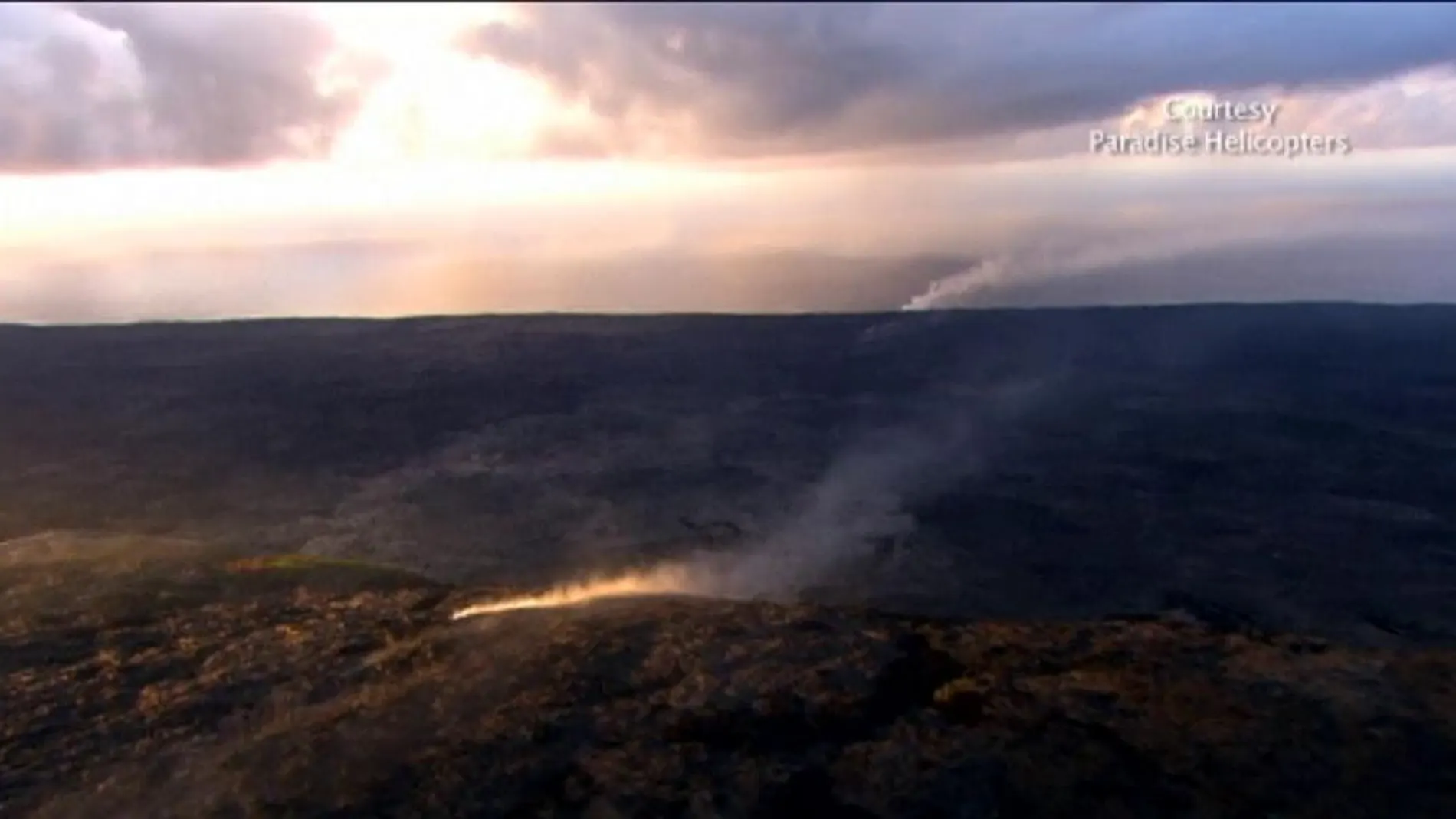 Así son los impresionantes ríos de lava del volcán Kilauea