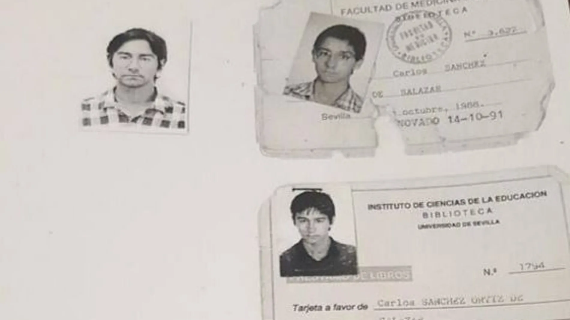 Docuemtación de Carlos Sánchez Ortiz de Salazar