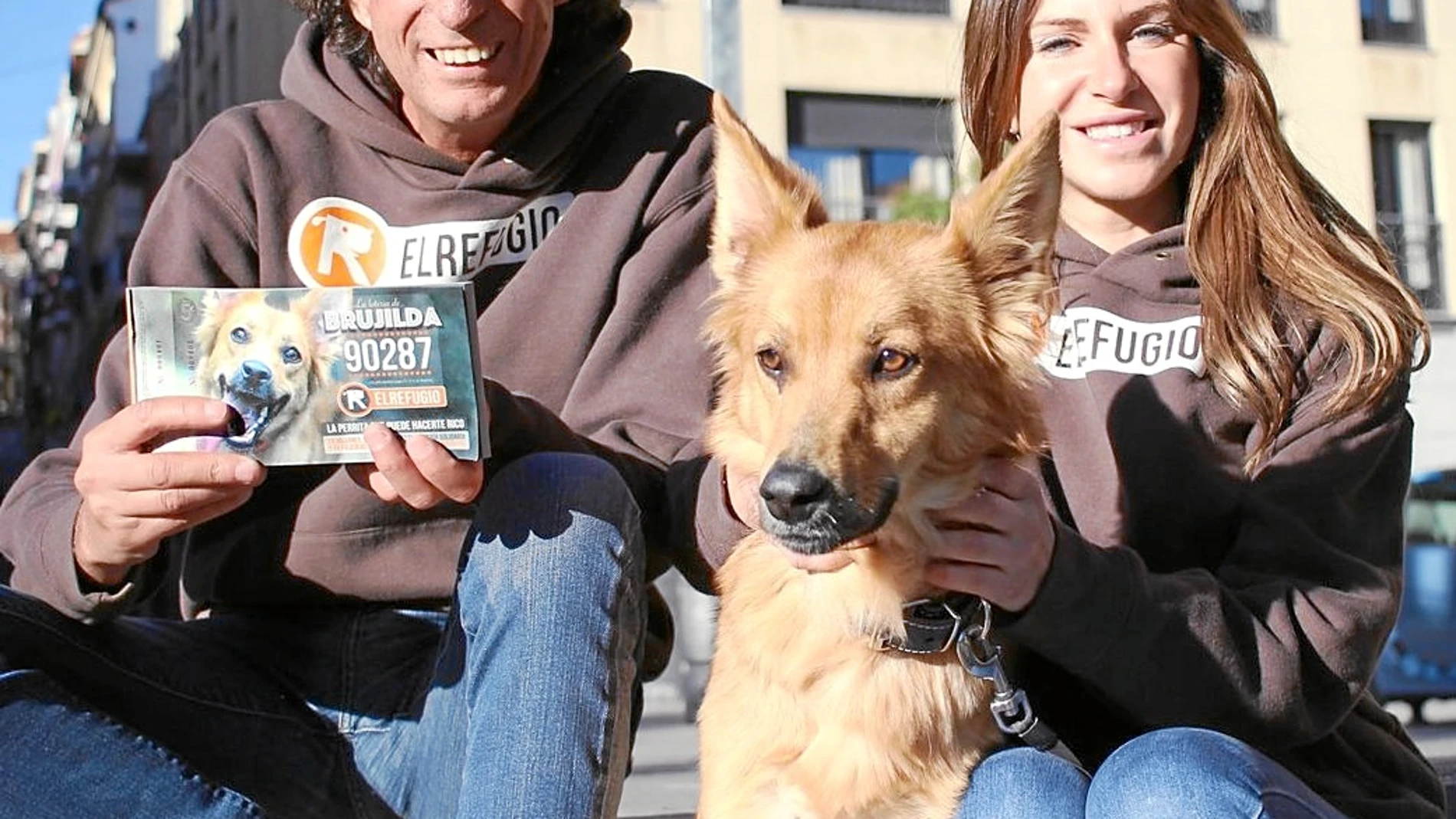 Este can eligió el número que repartirá suerte al que actualmente es su hogar: El Refugio