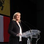 La líder del ultraderechista Frente Nacional (FN), Marine Le Pen