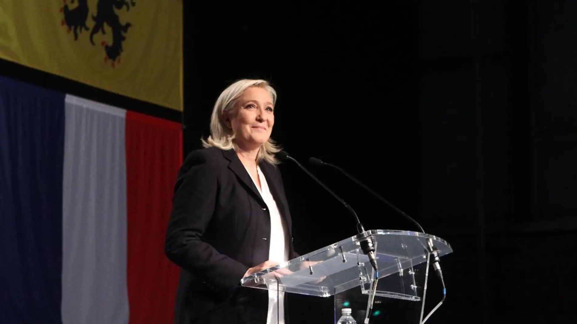 La líder del ultraderechista Frente Nacional (FN), Marine Le Pen