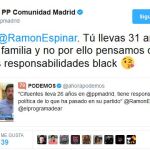 ‘Zasca’ del PP de Madrid a Ramón Espinar
