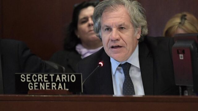 El secretario general de la Organización de Estados Americanos (OEA), Luis Almagro