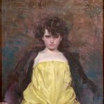 «La Sargantain», de 1907, está considerado el mejor retrato de Julia pintado por Casas