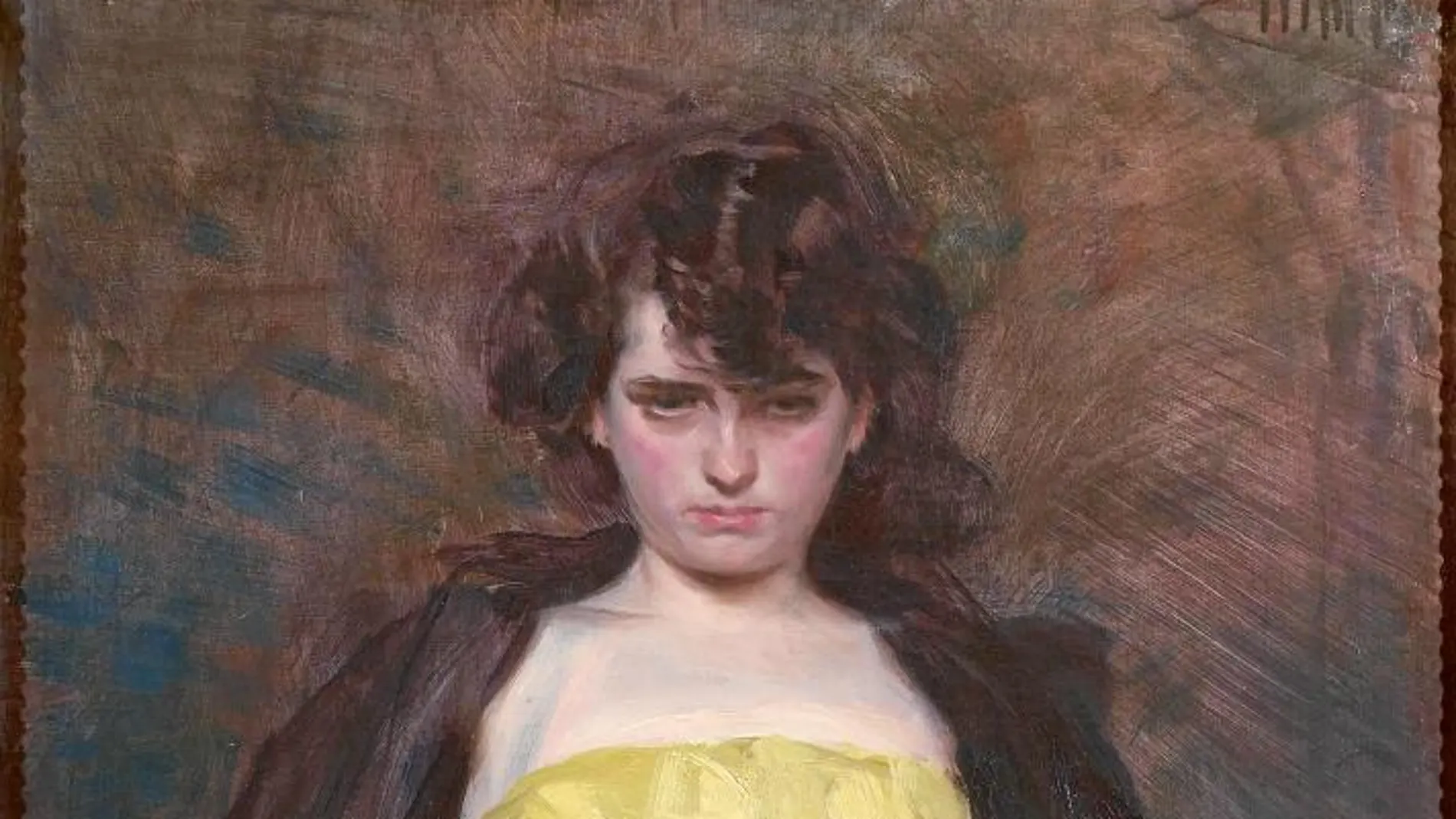 «La Sargantain», de 1907, está considerado el mejor retrato de Julia pintado por Casas