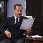 El primer ministro de Rusia, Dmitry Medvedev, en una imagen de este mes
