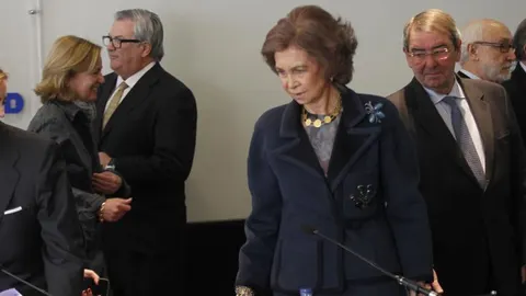 La Reina. esta mañana en la Comisión de Medios de Comunicación de la FAD