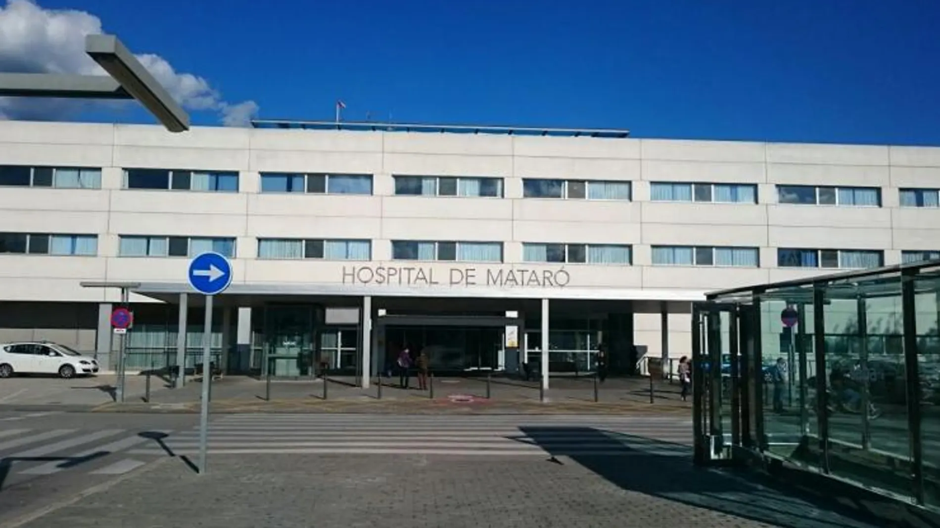 Fachada del edificio del Hospital de Mataró