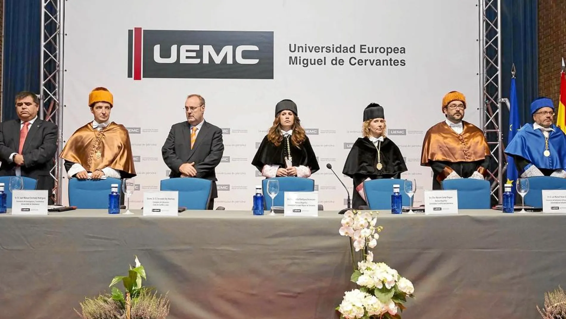 Imelda Rodríguez y Fernando Rey presiden la apertura del curso académico de la UEMC