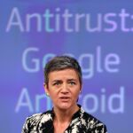 La comisaria europea de Competencia, Margrethe Vestager