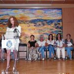 Participantes en el último encuentro de mujeres poetas, impulsado desde la asociación Alma Máter