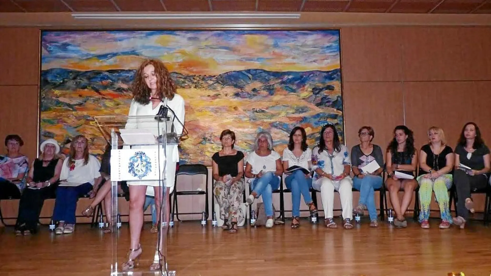 Participantes en el último encuentro de mujeres poetas, impulsado desde la asociación Alma Máter