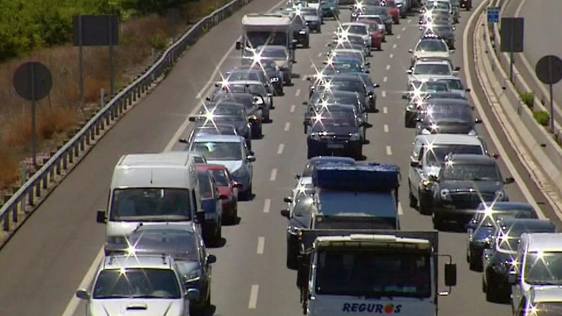La carretera de Valencia registrará retenciones