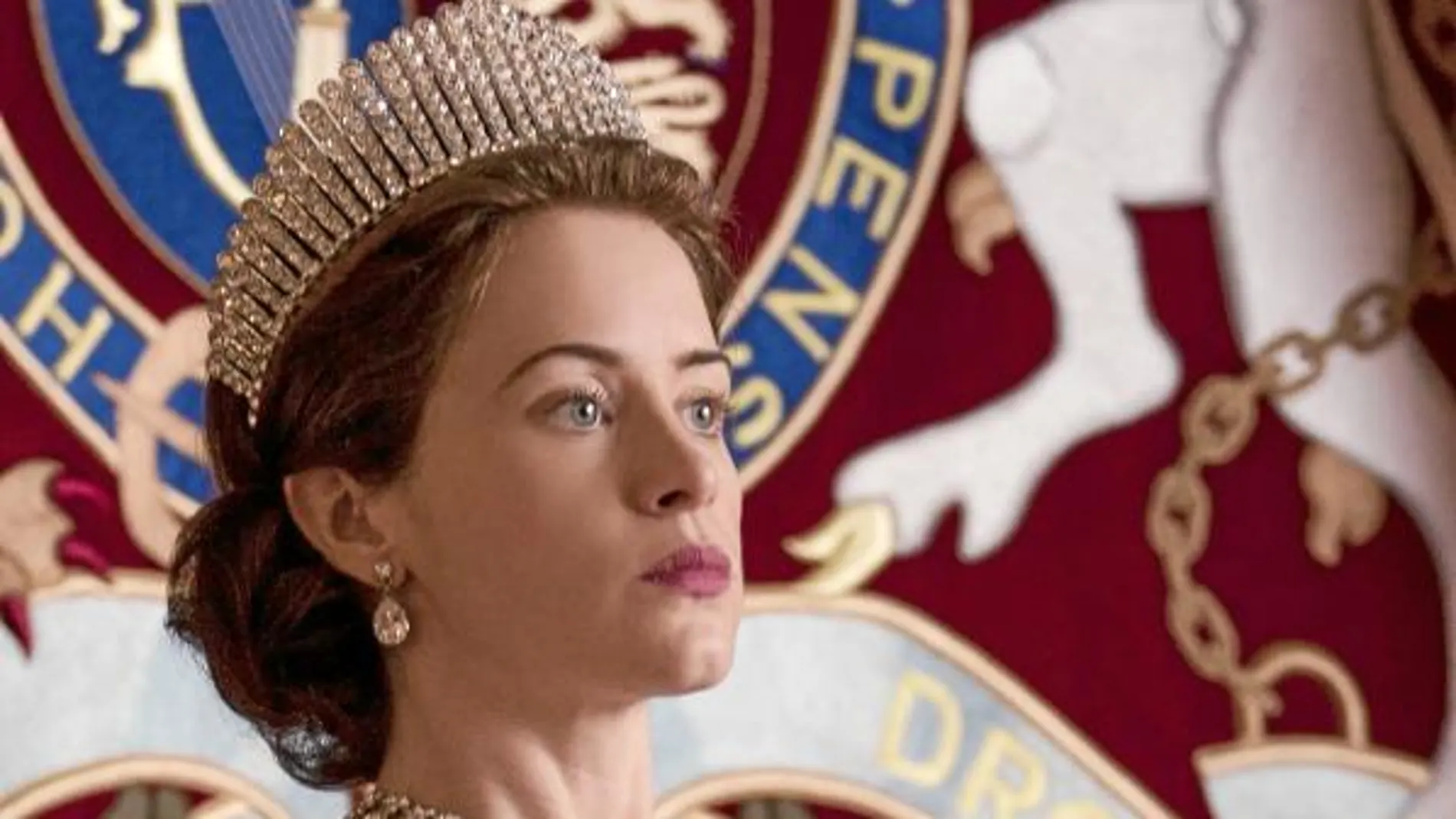 Claire Foy, en la imagen, interpreta a Isabel II